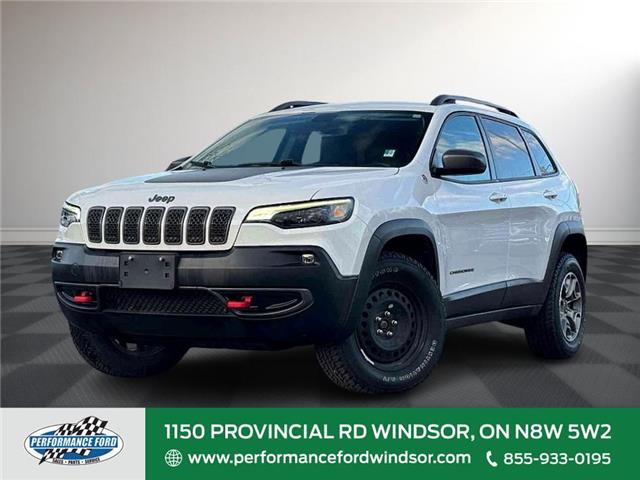 2020 Jeep Cherokee Trailhawk (Stk: TR58844) in Windsor - Image 1 of 28