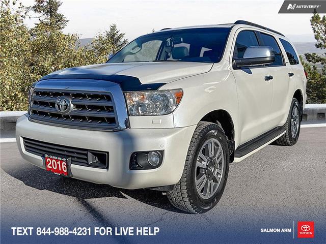 2016 Toyota Sequoia Platinum 5.7L V8 (Stk: 127380T) in Salmon Arm - Image 1 of 25