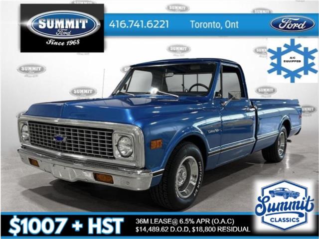 1971 Chevrolet C10  CE141A601174XXXXX 1971C10Chevy in Toronto