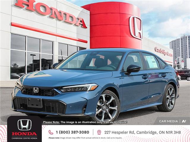 2025 Honda Civic Hybrid Sport Touring (Stk: 24502) in Cambridge - Image 1 of 27