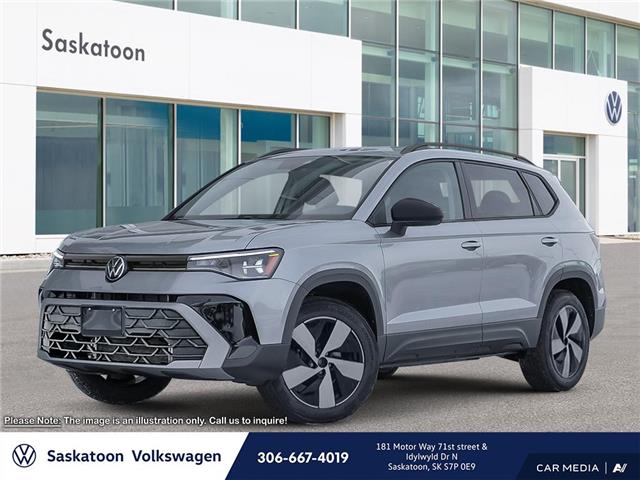 2025 Volkswagen Taos Trendline (Stk: 75123) in Saskatoon - Image 1 of 23