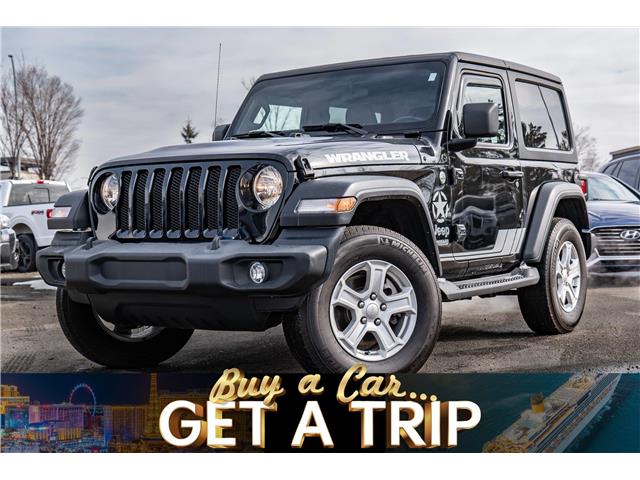 2021 Jeep Wrangler Sport (Stk: U532757) in Edmonton - Image 1 of 25