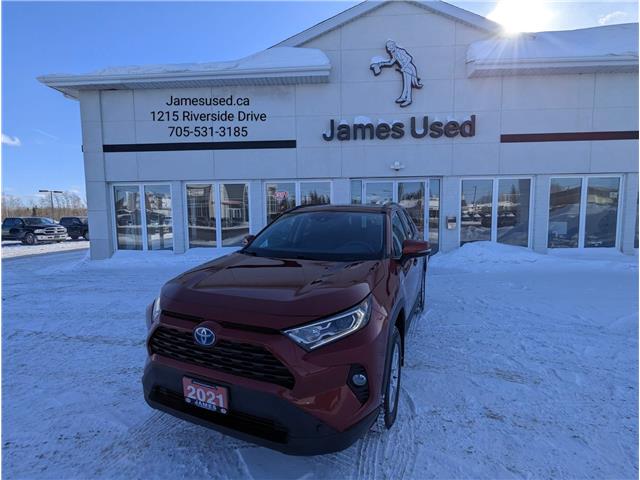 2021 Toyota RAV4 Hybrid XLE (Stk: N2596A) in Timmins - Image 1 of 18
