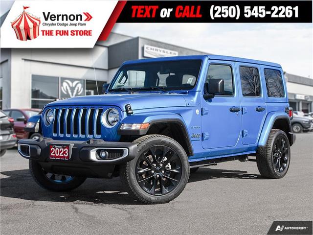2023 Jeep Wrangler Sahara (Stk: A1640) in Vernon - Image 1 of 27