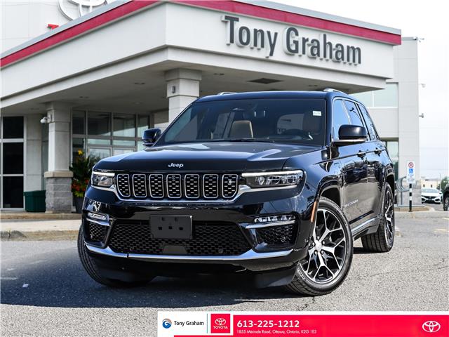 2022 Jeep Grand Cherokee 4xe Summit (Stk: U9838) in Ottawa - Image 1 of 28
