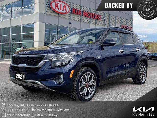 2021 Kia Seltos SX Turbo (Stk: 25-716P) in North Bay - Image 1 of 24