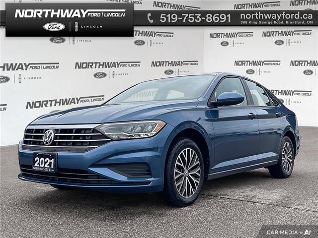 2021 Volkswagen Jetta Highline 3VWE57BU2MM074892 DR1015 in Brantford