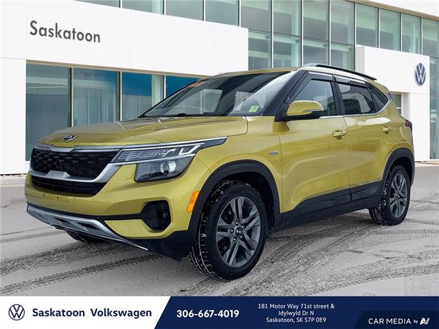 2021 Kia Seltos EX (Stk: B0555) in Saskatoon - Image 1 of 25