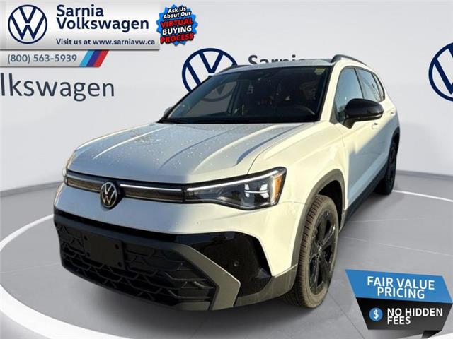 2025 Volkswagen Taos Comfortline Black Edition (Stk: V2583) in Sarnia - Image 1 of 24