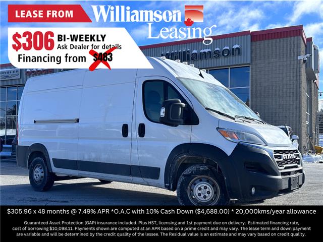 2023 RAM ProMaster 2500 High Roof (Stk: W8822) in Uxbridge - Image 1 of 9