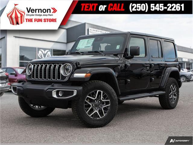 2025 Jeep Wrangler Sahara (Stk: 250102) in Vernon - Image 1 of 26