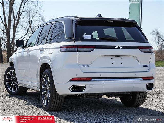 2023 Jeep Grand Cherokee 4xe Overland (Stk: 23135) in Essex-Windsor - Image 4 of 29