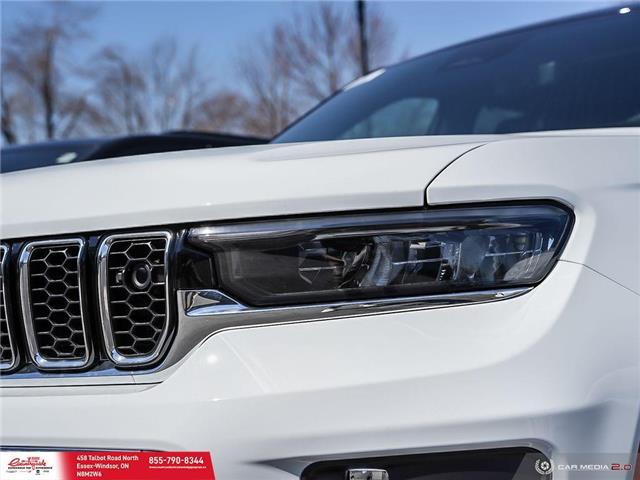 2023 Jeep Grand Cherokee 4xe Overland (Stk: 23135) in Essex-Windsor - Image 10 of 29