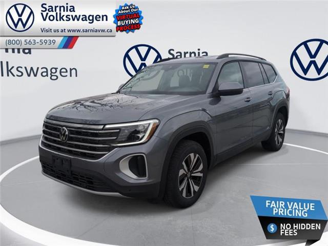 2025 Volkswagen Atlas 2.0 TSI Comfortline (Stk: V25100) in Sarnia - Image 1 of 25