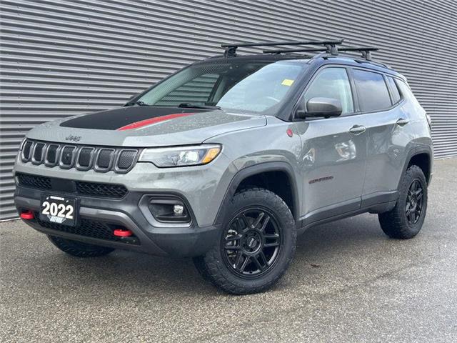 2022 Jeep Compass Trailhawk (Stk: U10825) in London - Image 1 of 34