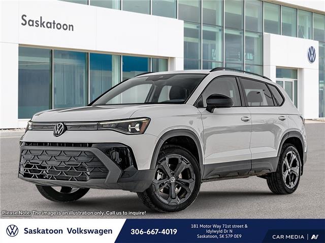 2025 Volkswagen Taos Comfortline Black Edition (Stk: 75146) in Saskatoon - Image 1 of 19