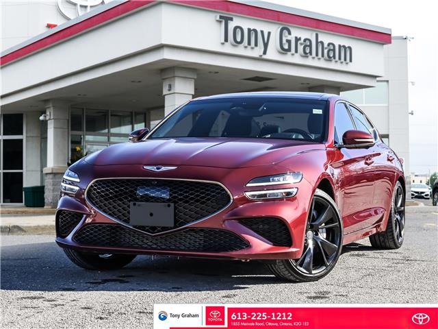 2022 Genesis G70 3.3T Sport (Stk: U9848) in Ottawa - Image 1 of 28