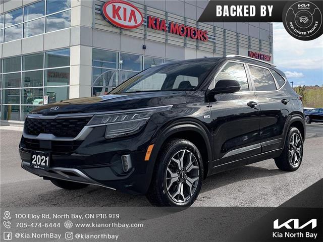 2021 Kia Seltos EX Premium (Stk: 25-142A) in North Bay - Image 1 of 24