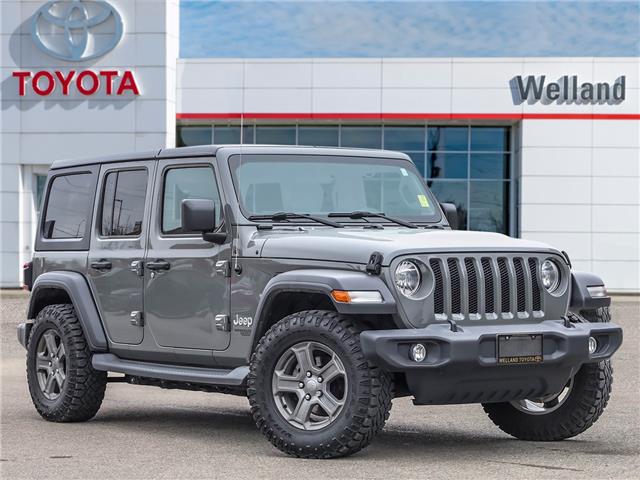 2019 Jeep Wrangler Unlimited Sport (Stk: S9290A) in Welland - Image 1 of 22