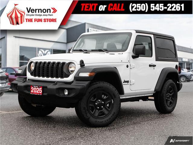 2025 Jeep Wrangler Sport (Stk: 250103) in Vernon - Image 1 of 25