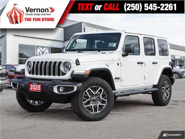 2025 Jeep Wrangler Sahara (Stk: 250104) in Vernon - Image 1 of 26