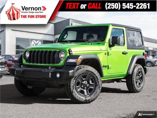 2025 Jeep Wrangler Sport (Stk: 250110) in Vernon - Image 1 of 25