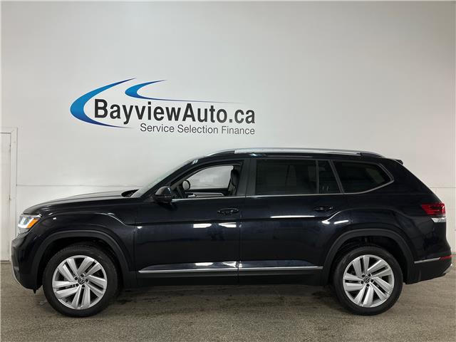 2021 Volkswagen Atlas 3.6 FSI Highline (Stk: 42222J) in Belleville - Image 1 of 28