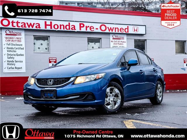 2013 Honda Civic LX (Stk: 375631) in Ottawa - Image 1 of 20