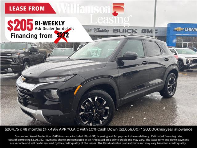 2022 Chevrolet TrailBlazer LT (Stk: U8745A) in Uxbridge - Image 1 of 29