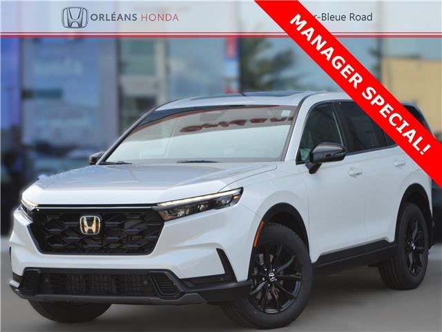2025 Honda CR-V Hybrid EX-L White with 214km at $50,506