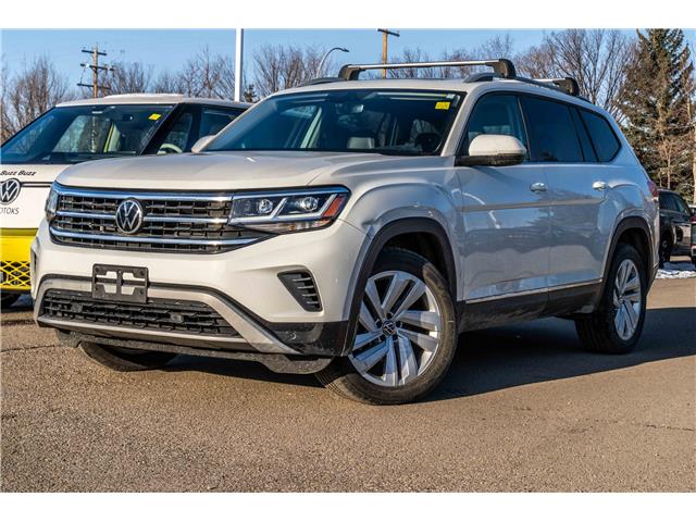 2021 Volkswagen Atlas 3.6 FSI Highline (Stk: KU0346) in Okotoks - Image 1 of 35