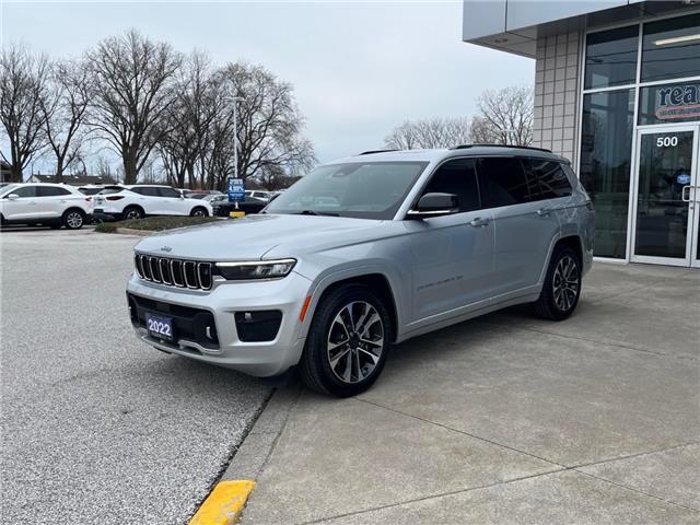2022 Jeep Grand Cherokee L Overland (Stk: RCTR01042A) in LaSalle - Image 1 of 34