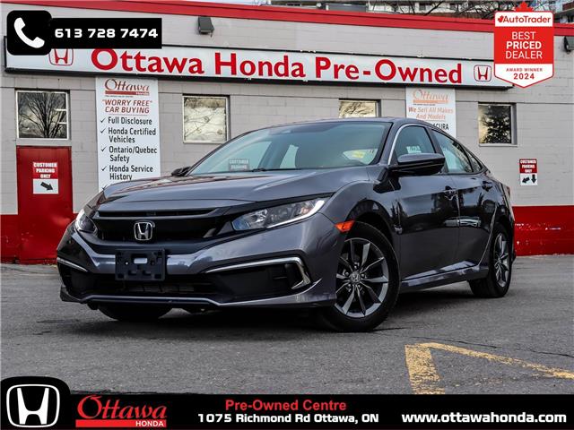 2021 Honda Civic EX (Stk: L13580) in Ottawa - Image 1 of 25
