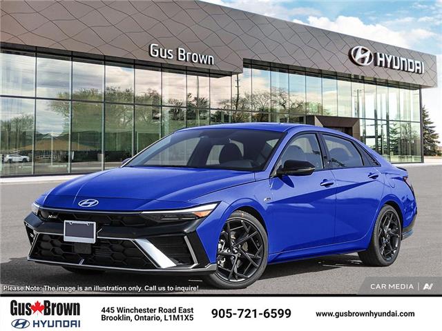 2025 Hyundai Elantra N Line Ultimate (Stk: U983939) in Brooklin - Image 1 of 22