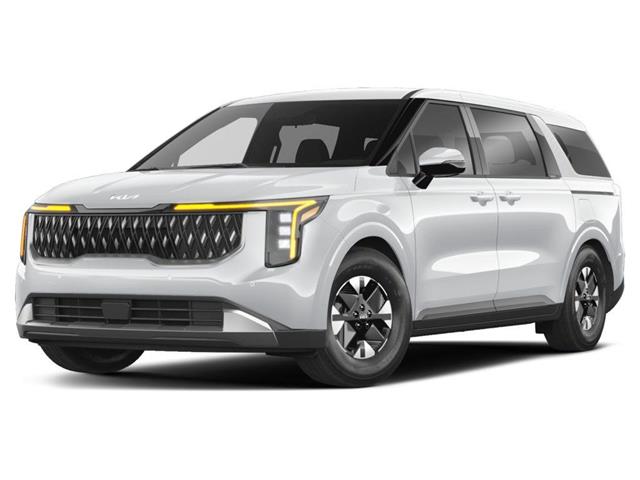 2025 Kia Carnival Hybrid LX+ White with 54km at $50,393