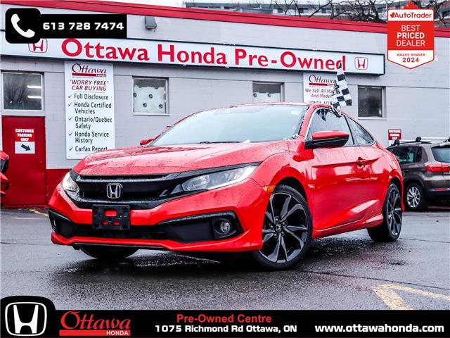 2020 Honda Civic Sport (Stk: L13650) in Ottawa - Image 1 of 24