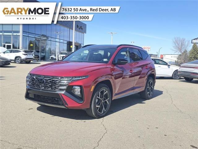 2025 Hyundai Tucson Hybrid N-Line (Stk: 5TU7108) in Red Deer - Image 1 of 11