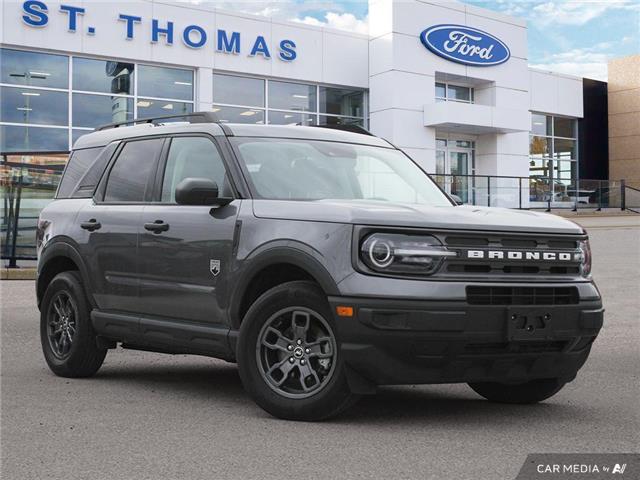 2023 Ford Bronco Sport Big Bend (Stk: 5118A) in St. Thomas - Image 1 of 27