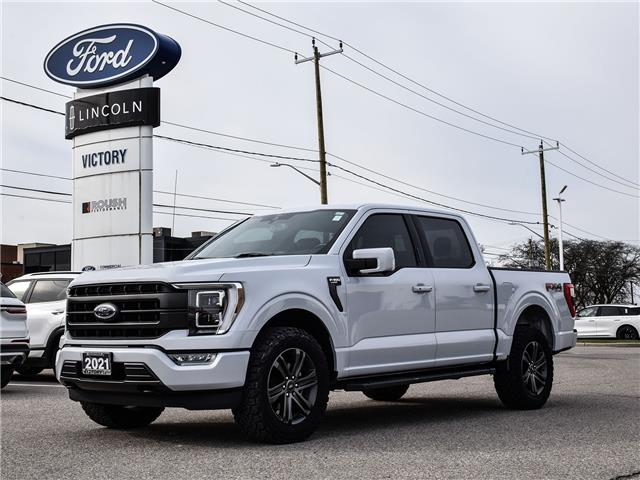 2021 Ford F-150 Lariat (Stk: VF00291R) in Chatham - Image 1 of 35