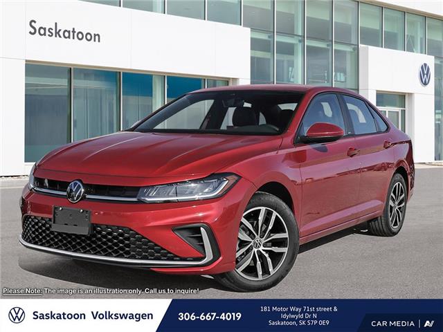 2025 Volkswagen Jetta Comfortline (Stk: 75176) in Saskatoon - Image 1 of 26