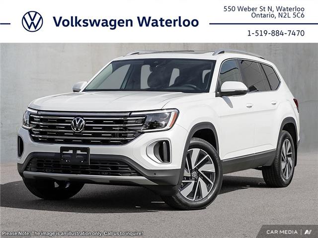 2025 Volkswagen Atlas 2.0 TSI Highline (Stk: AT1665) in Waterloo - Image 1 of 25