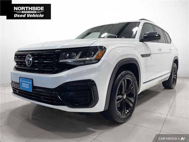 2023 Volkswagen Atlas 3.6 FSI Highline (Stk: V1074) in Sault Ste. Marie - Image 1 of 25