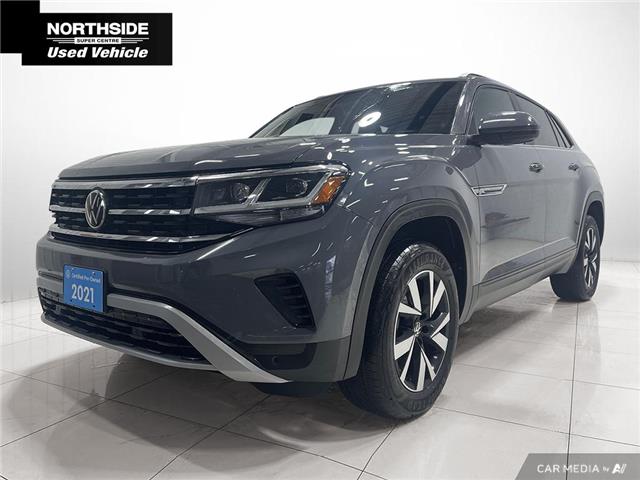 2021 Volkswagen Atlas Cross Sport 2.0 TSI Comfortline (Stk: V1082) in Sault Ste. Marie - Image 1 of 24