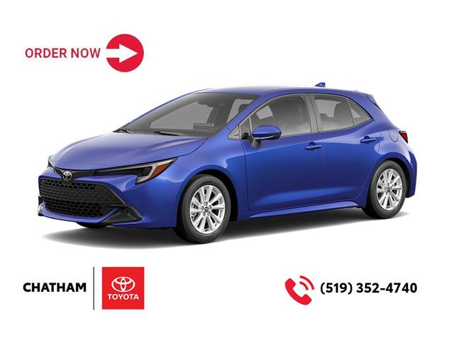 2025 Toyota Corolla Hatchback Base (Stk: CTORDER250020) in Chatham - Image 1 of 1