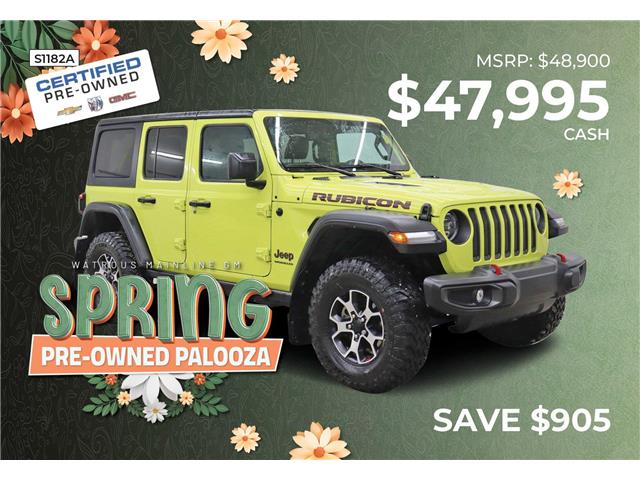 2023 Jeep Wrangler Rubicon (Stk: S1182A) in Watrous - Image 1 of 39
