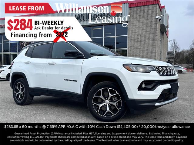 2024 Jeep Compass Limited (Stk: W8914) in Uxbridge - Image 1 of 9