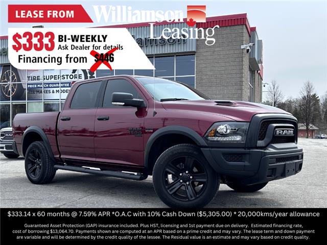 2023 RAM 1500 Classic SLT (Stk: W8918) in Uxbridge - Image 1 of 9