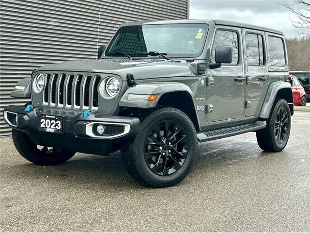 2023 Jeep Wrangler 4xe Sahara (Stk: UP10840A) in London - Image 1 of 33