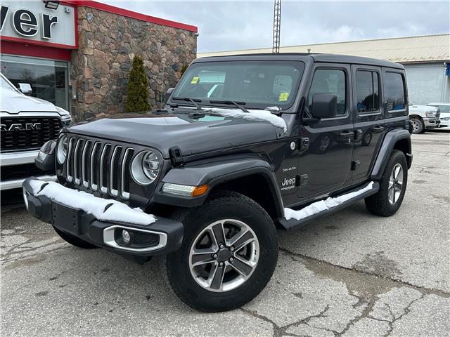 2021 Jeep Wrangler Unlimited Sahara (Stk: U3753) in Hanover - Image 1 of 16