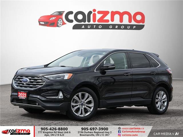 2022 Ford Edge Titanium (Stk: J1477) in Ajax - Image 1 of 30